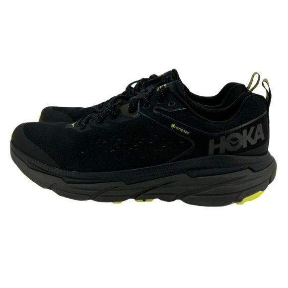 Hoka Men's Black & Neon Challenger ATR 6 GTX Trail Running Shoes / Various Sizes - Picture 4 of 6